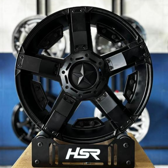 Velg Mobil Ofroad Ring 18 Lebar 9 Untuk Mobil Rubicon Terios Rush Dll HSR RASTA