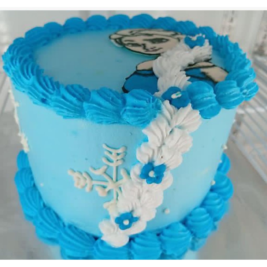kue tart ulang tahun Frozen UK 15cm