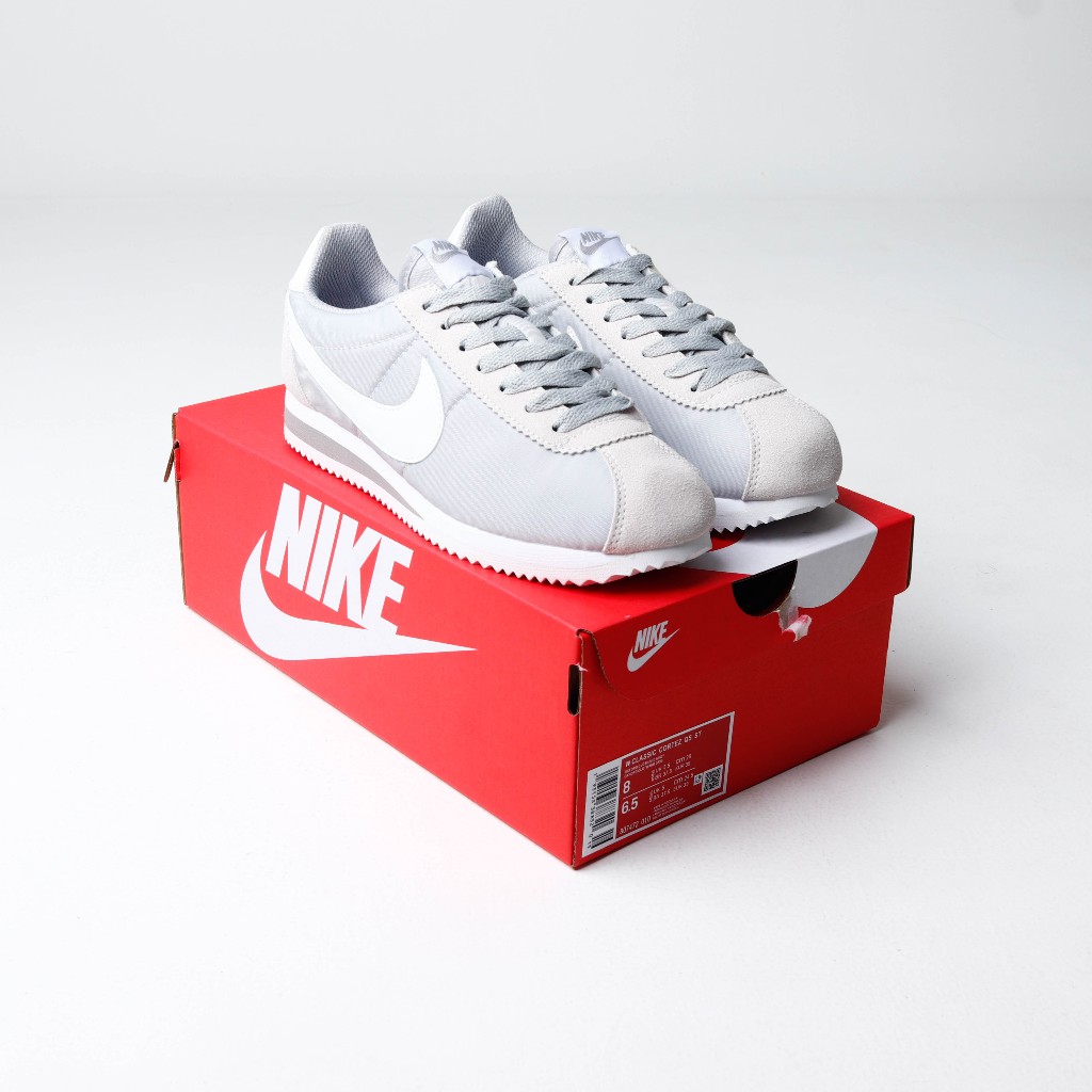 (MARKET) Sepatu Sneakers Nike Cortez Classics Nylon Wolf Grey