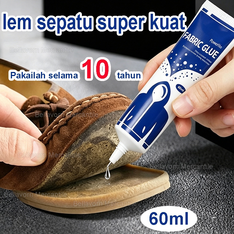 Lem Sepatu Super Kuat Lem Textile Perekat Kain Lem Kain Tanpa Jahit Tahan Air Lem Super Kuat Serbagu