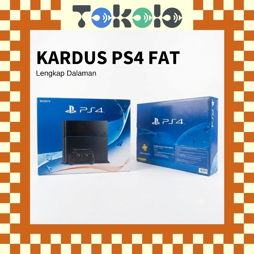 Kardus PS4 Fat + Dalaman - Box Kardus PS 4 Fat