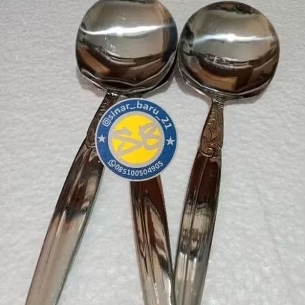 Kedaung sendok sayur sop irus prasmanan 1704 stainless steel