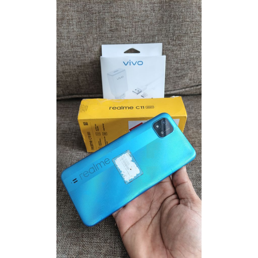 hp realme c11 fulset ram 2/32 second