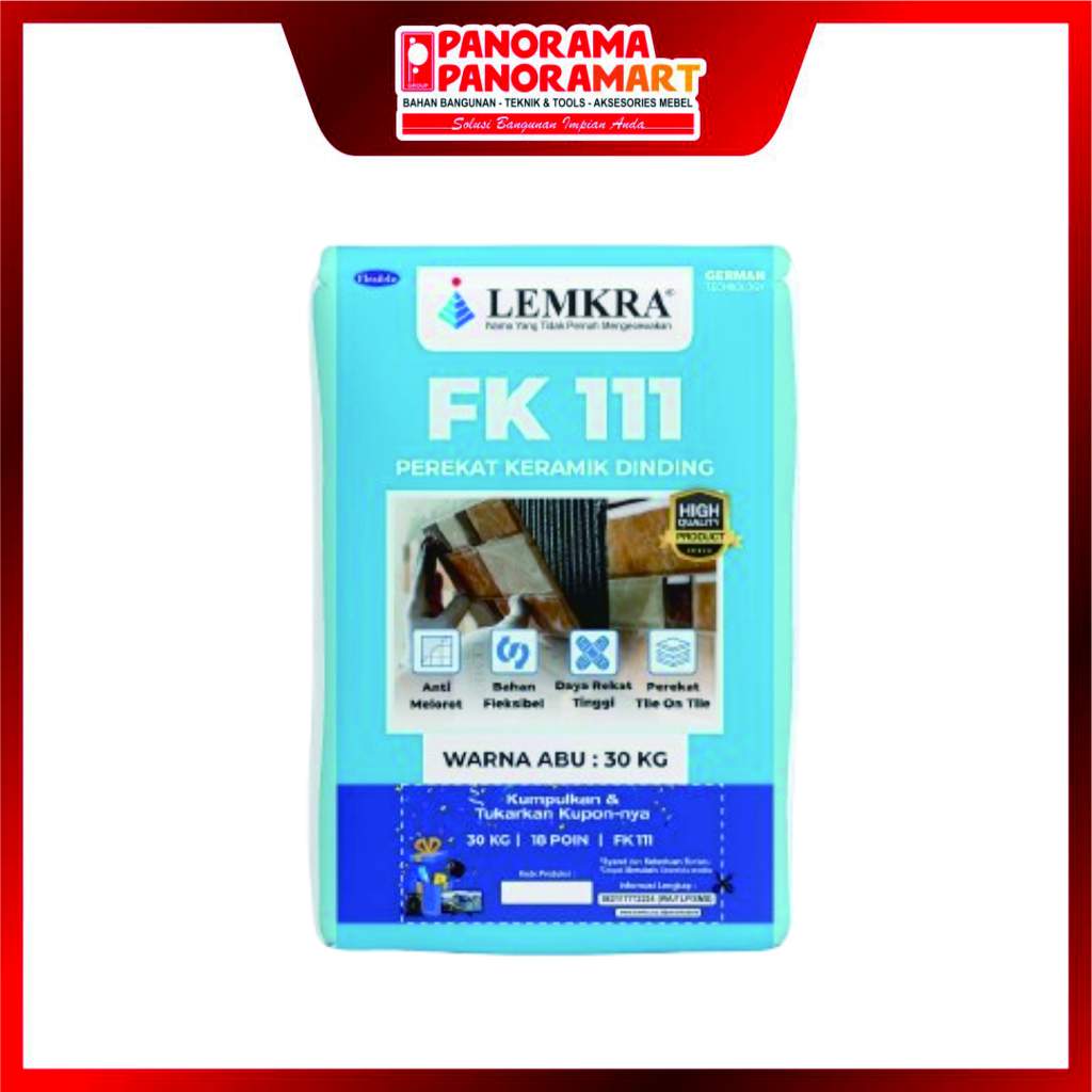 LEMKRA FK 111 / PEREKAT KERAMIK DINDING / SEMEN KERAMIK DINDING