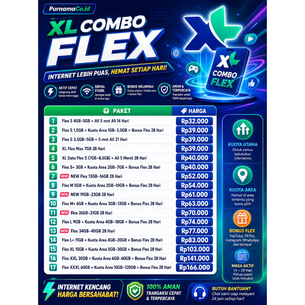 KUOTA XL COMBO FLEX