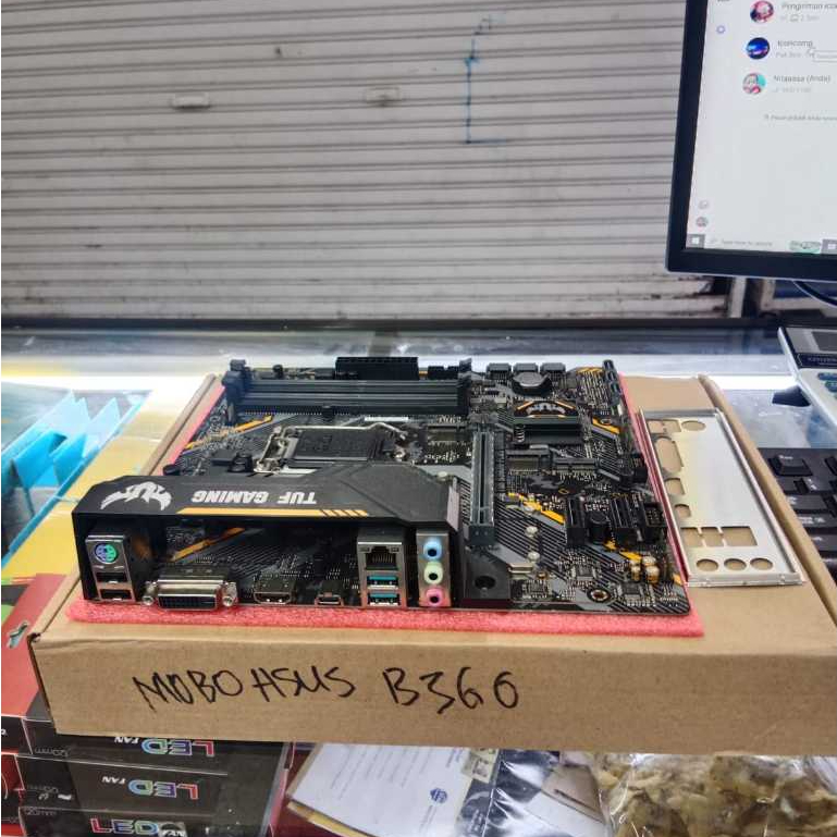 MOTHERBOARD ASUS TUF GAMING B360M-PLUS GAMING S