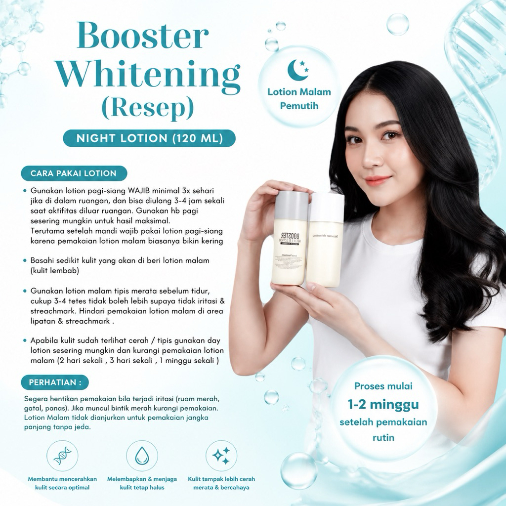 BOOSTER WHITENING | LOTION BOOSTER WHITENING | LOTION FORTE |  BOOSTER WHITENING | LOTION FORTE PLUS