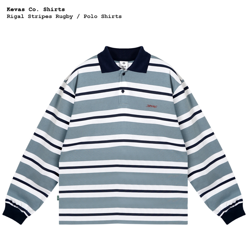 Kevas Rigal Stripes Rugby / Polo Shirts