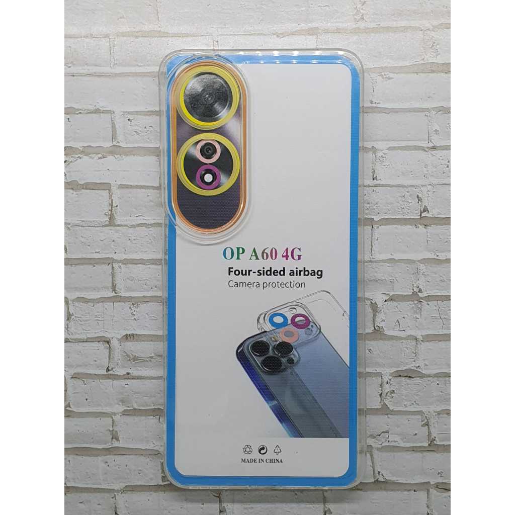 SOFTCASE BENING TRANSPARAN + PROTECT CAMERA OPPO A60 <POD>