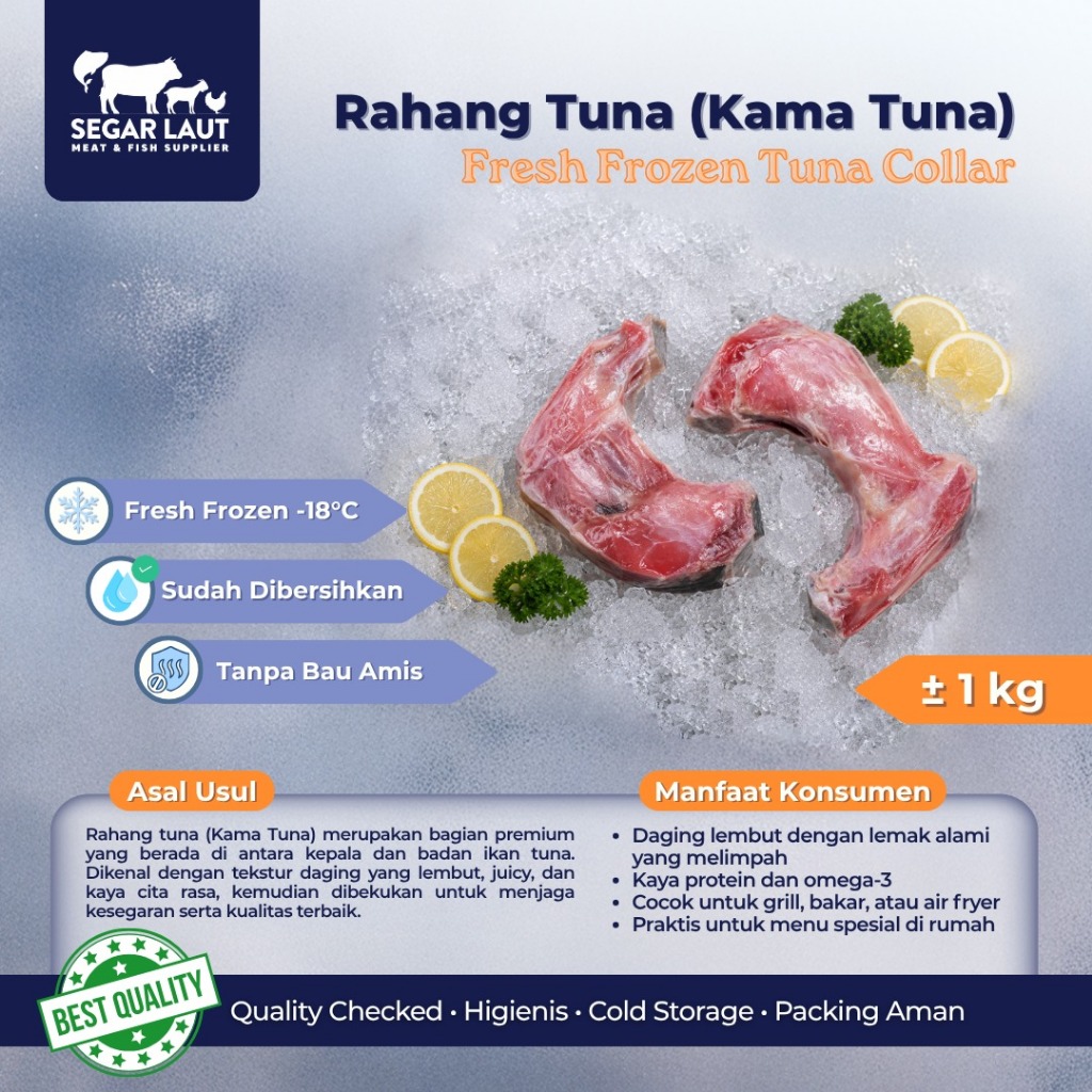 Rahang Tuna | Kama Tuna | Fresh Frozen | Best Quality
