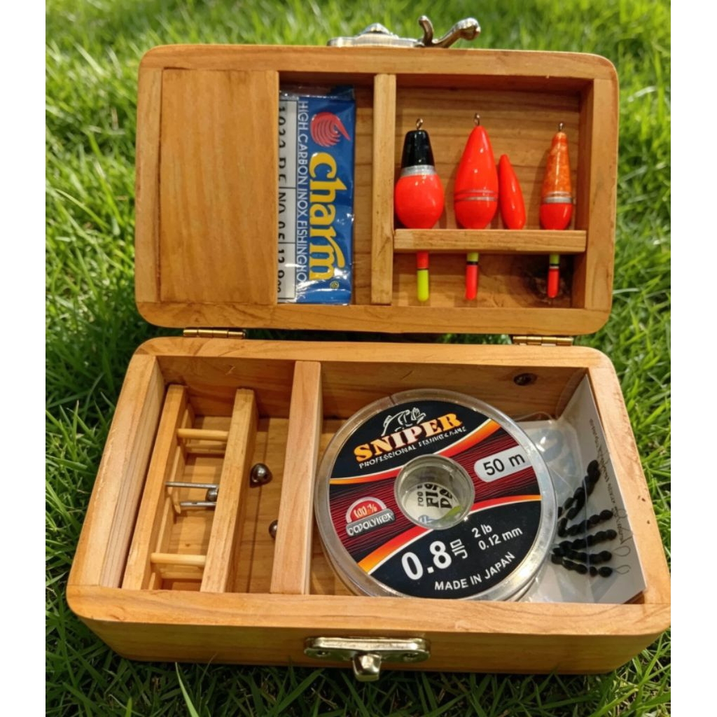 Box pancing Tanago Micro Fishing+1set alat pancing