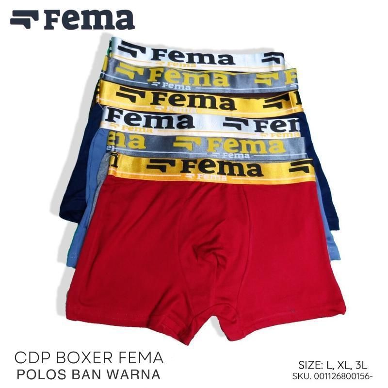 BOXER CD PRIA DEWASA JUMBO MURAH CELANA DALAM PRIA CD PRIA FEMA 7728