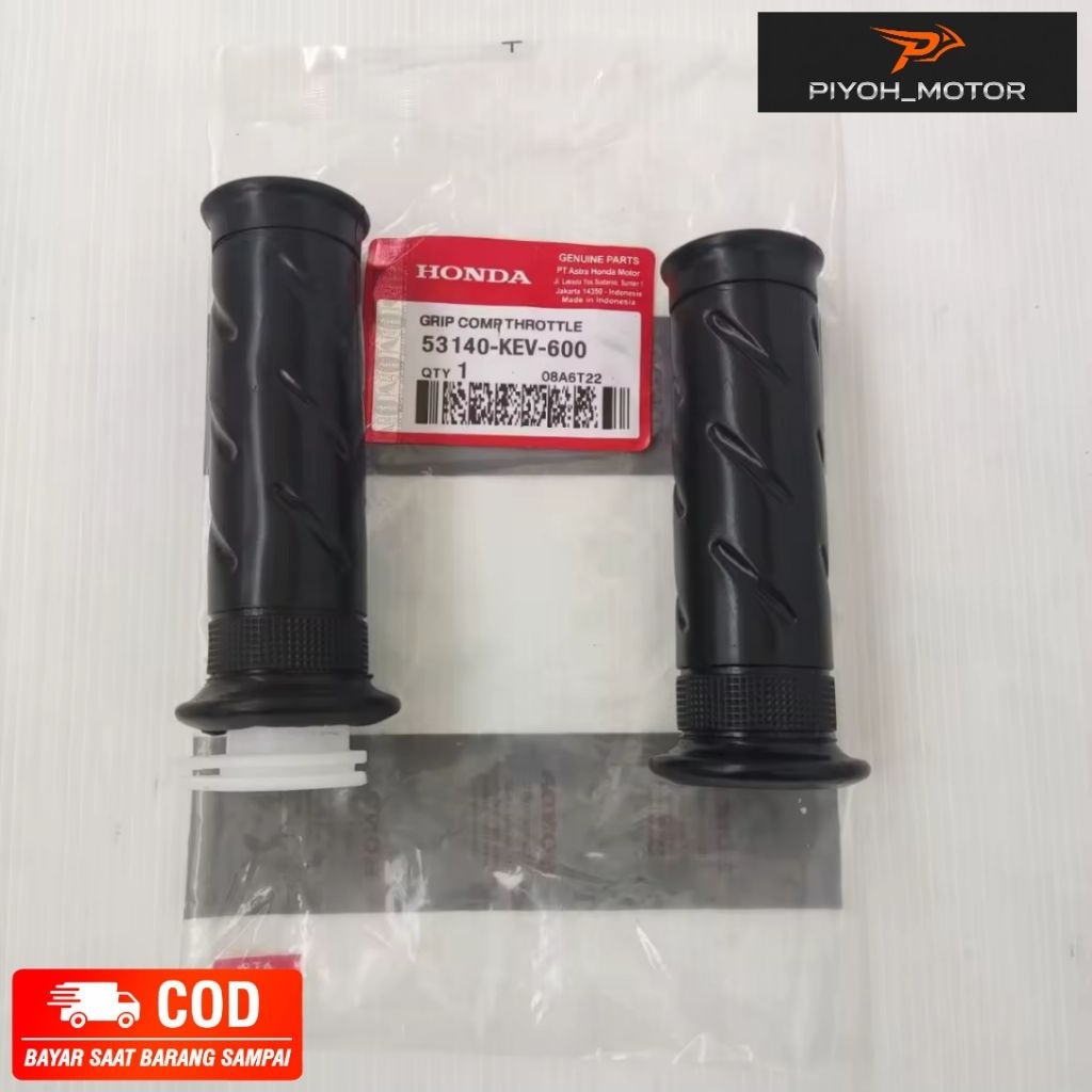 HANDGRIP SARUNG GAS SET MOTOR SUPRA X SUPRA FIT KEV