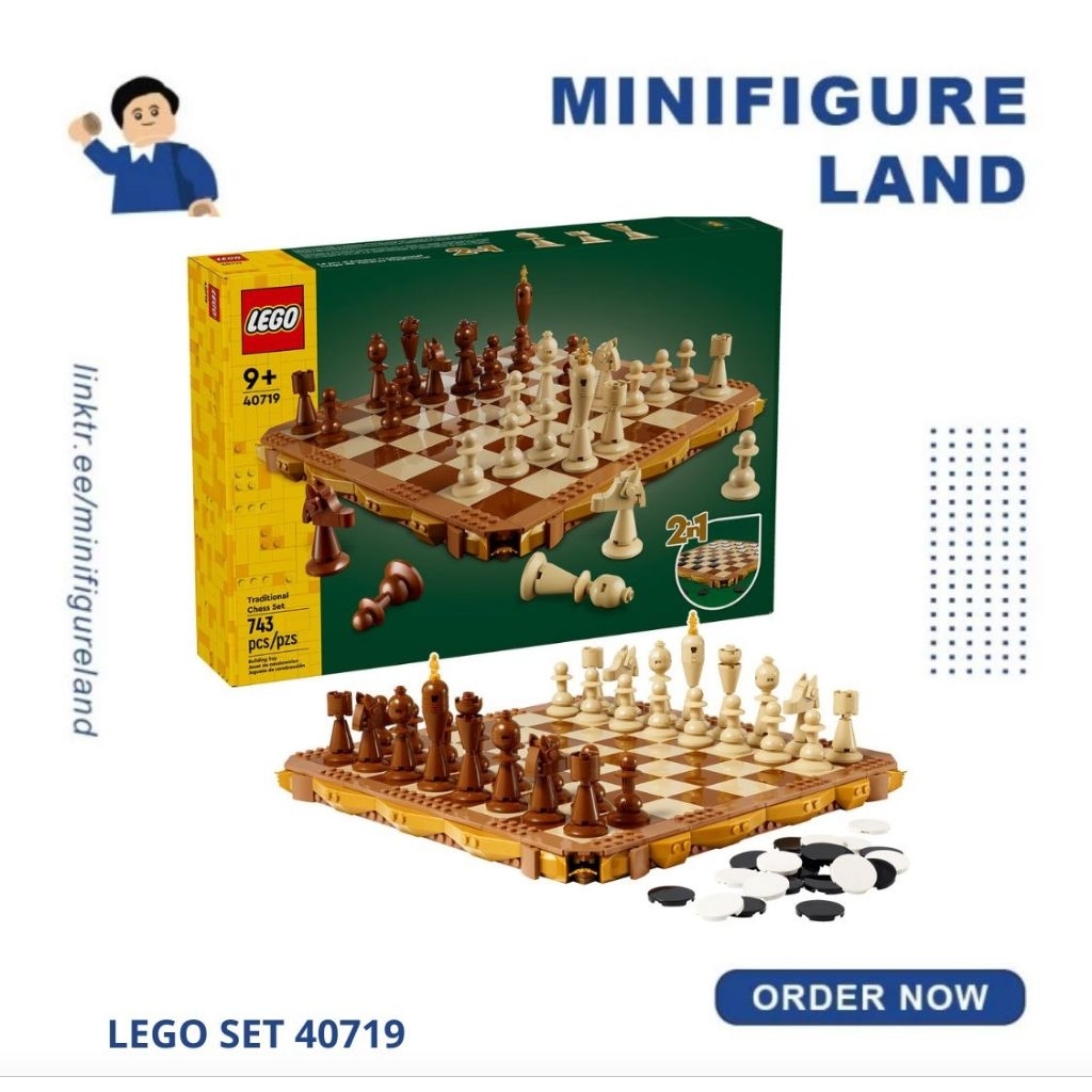 LEGO SET - 40719 - Traditional Chess Set