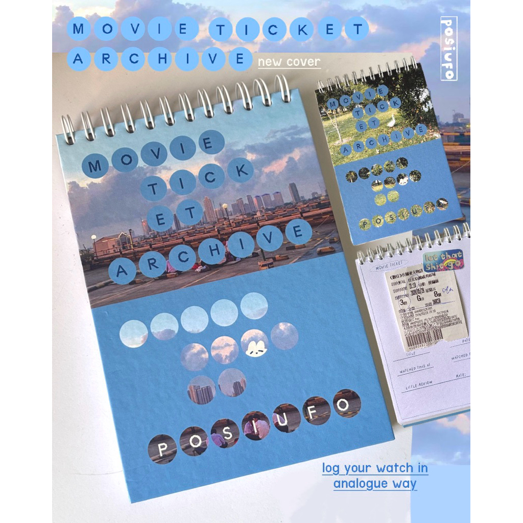 Movie Ticket Archive Book