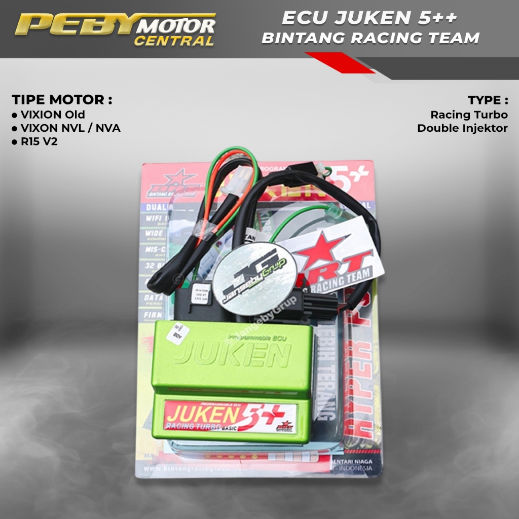 ECU JUKEN 5++ RACING TURBO BRT Vixion Old NVA NVL R15 V2