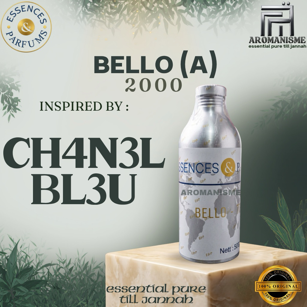 Bibit Parfum Bleu de Chanel By Essences Bello Grade A Segel 500Gram