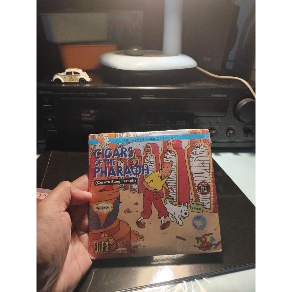 VCD Tintin second Cigars of the pharaoh