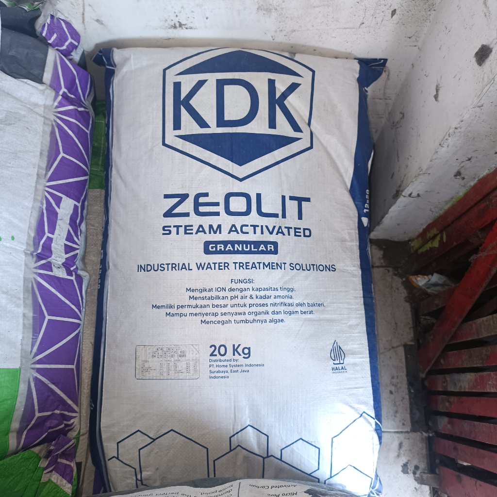 Zeolit Aktif Granul KDK Repacking 1 kg