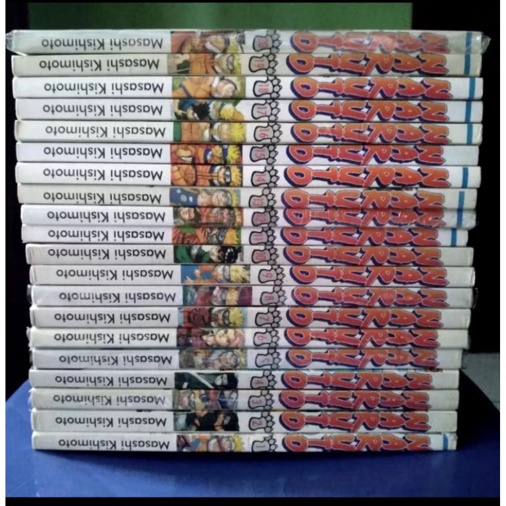 Komik Naruto vol 1-20 Fullset Original 20 komik