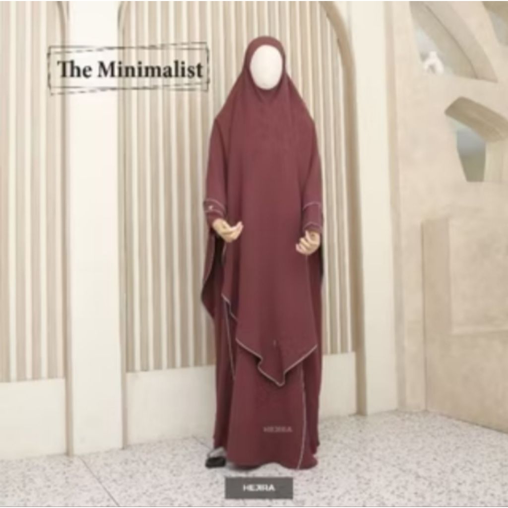 (PRELOVED)Hejira The Minimalist Dress Abaya Mazen