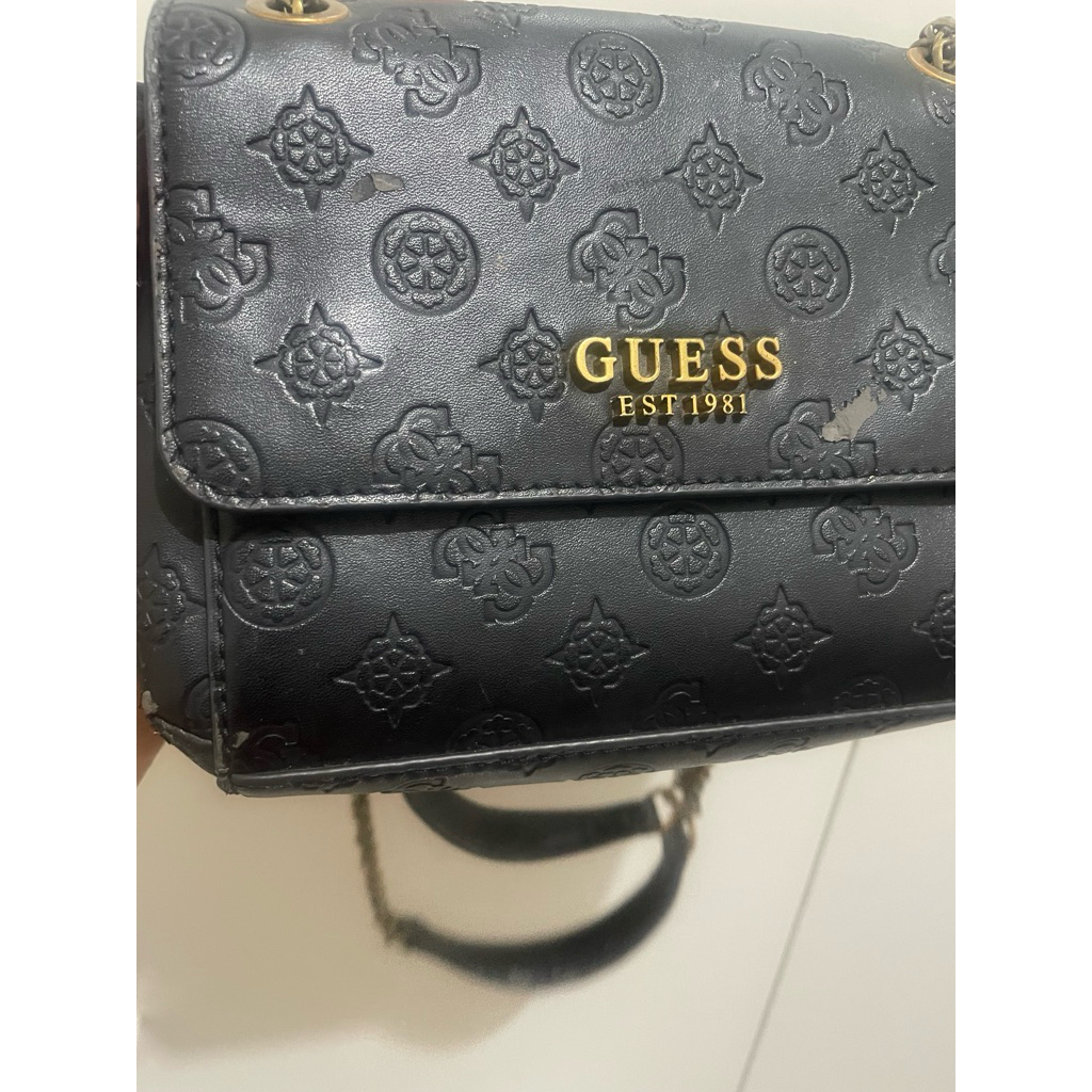 GUESS NOELLE MINI CROSSBODY FLOP BAG