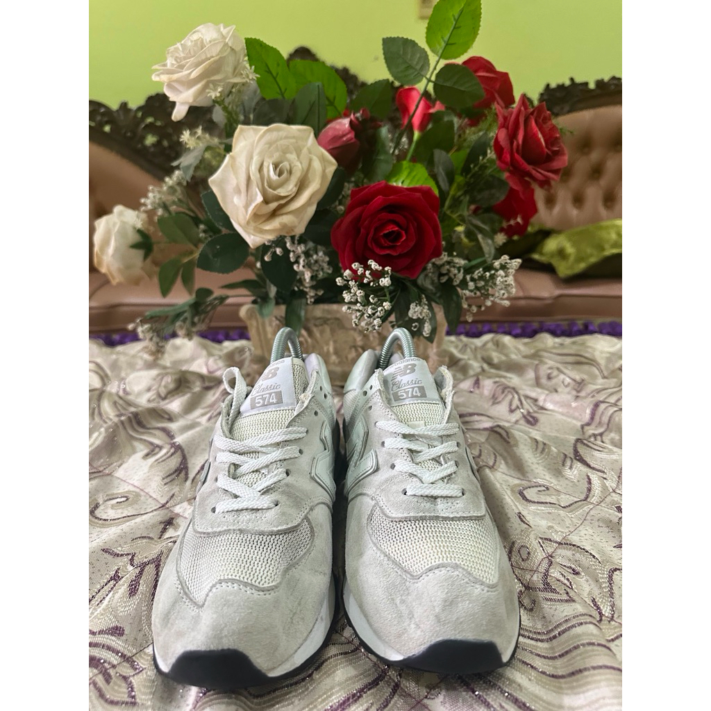 NB 574 Classic White