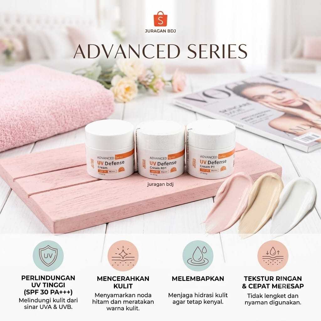 PRIMADERMA ADVANCED Cream Siang - Glowing cream primaderma advanced Label Orange SPF 30 PA +++