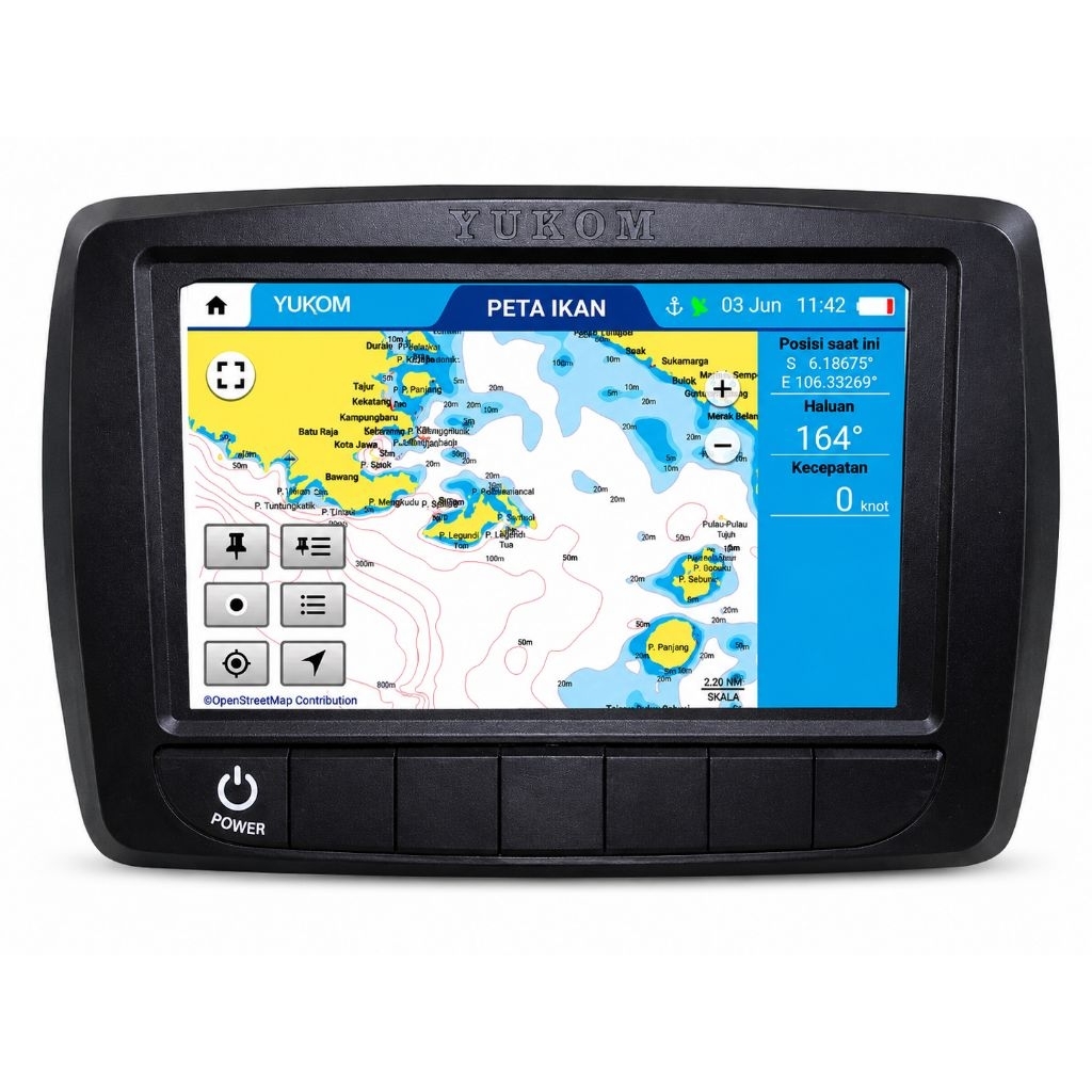 GPS Maps Laut GPS Navigasi Laut Peta Laut