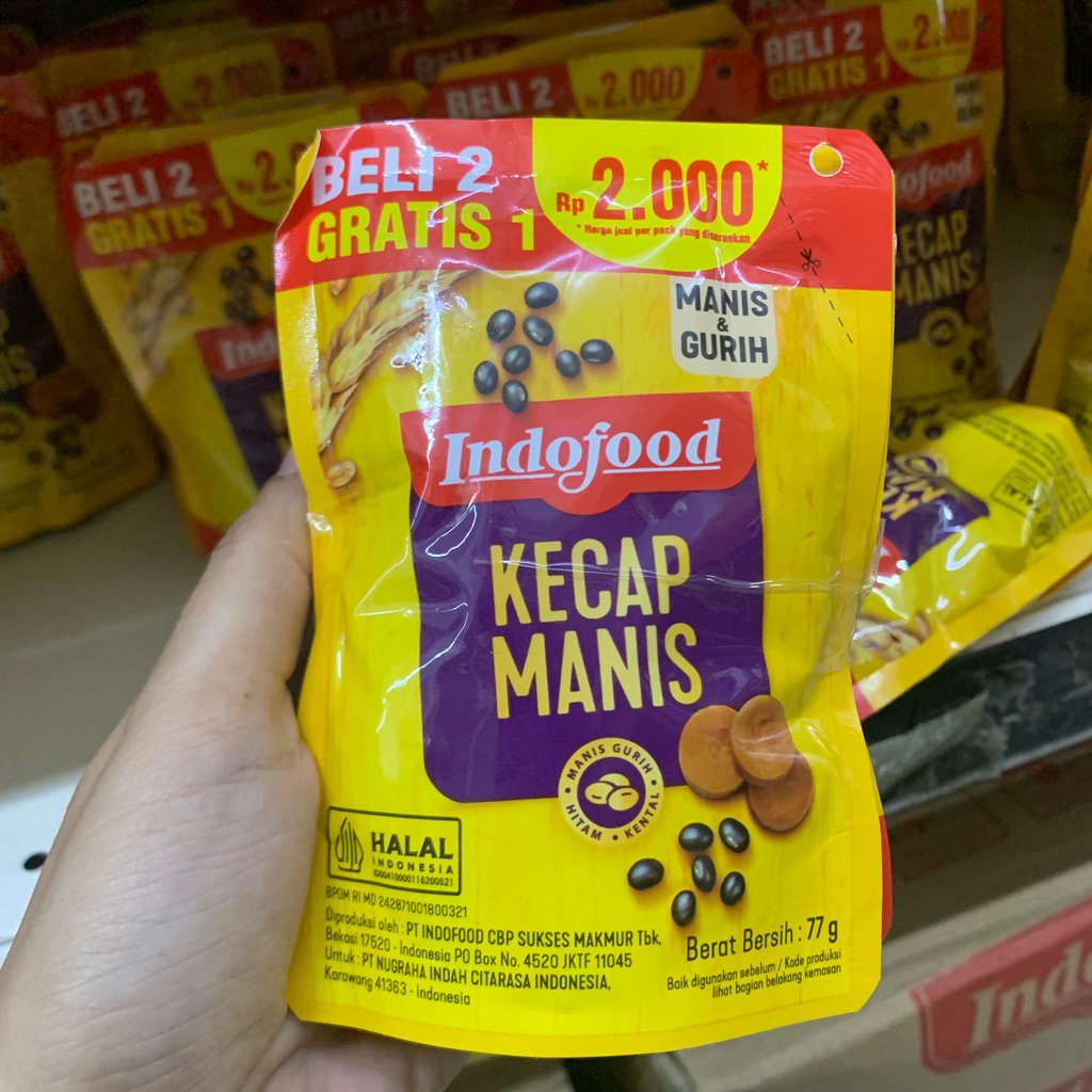 (2pcs) Indofood Kecap Manis 2000an