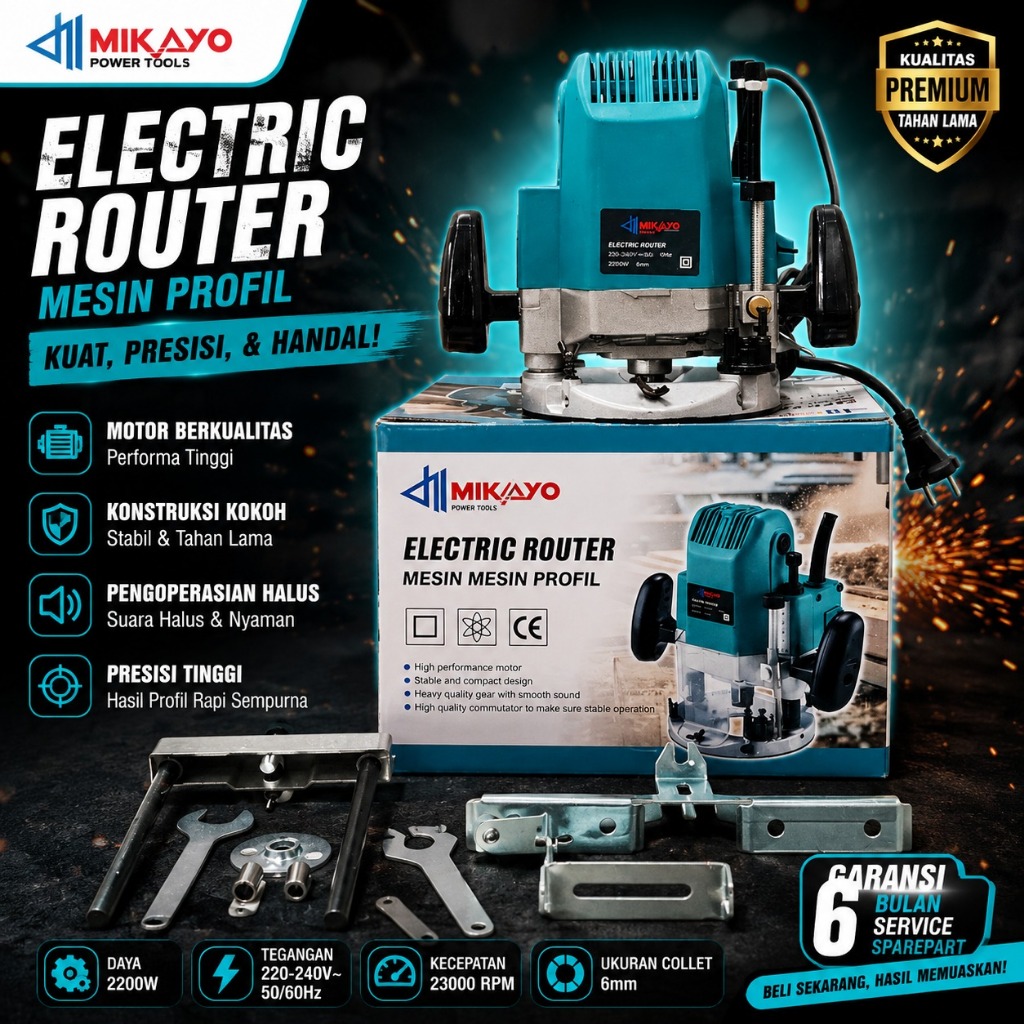 COD-TERMURAH-MESIN PROFIL BESAR/MESIN ROUTER PROFiL KAYU TRIMMER BONCHI 12MM JAPAN TECHNOLOGY