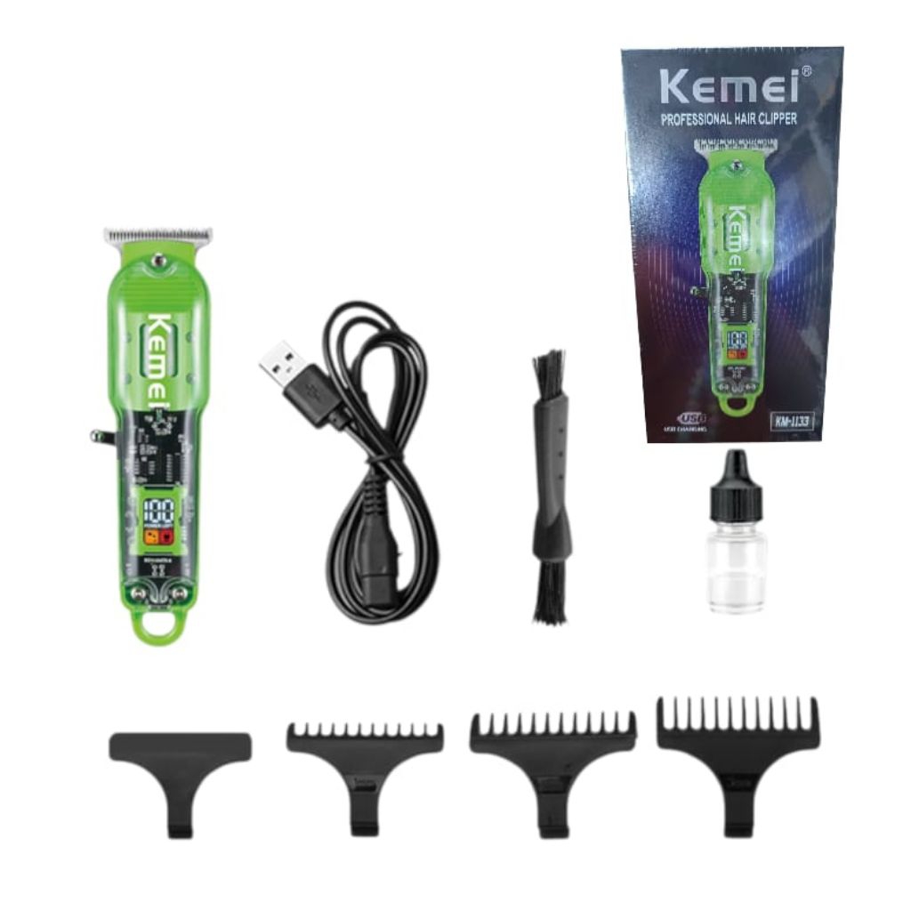 (ORI,COD)Alat Cukur Rambut KM 658 Kemei hair trimmer Cukur kumis jenggot KM-1133 KEMEI 658