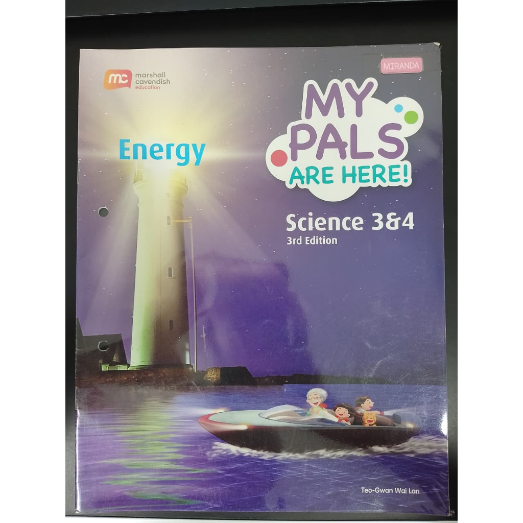 BUKU MY PALS SCIENCE 3&4 3rd EDITION ENERGY