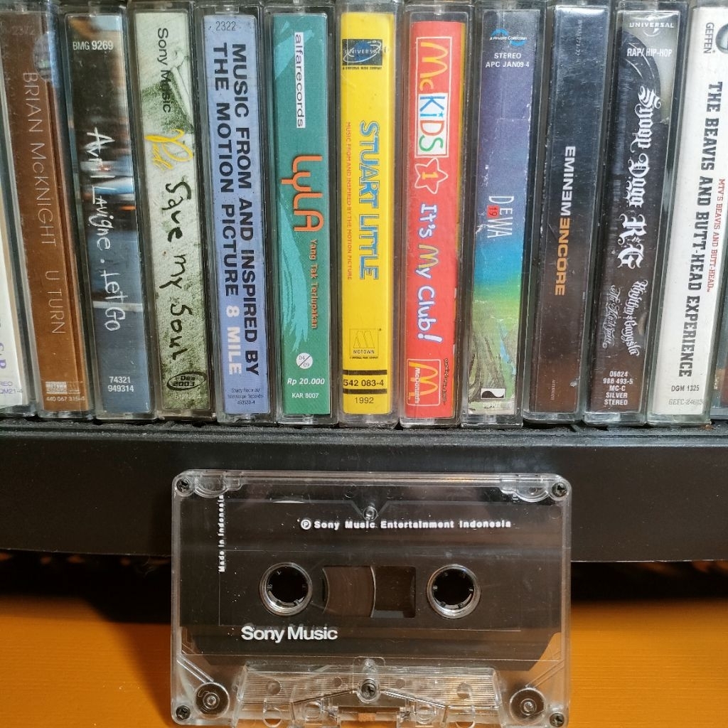 Kaset Pita Sheila On 7 SO7 SO 7 Kisah Klasik Untuk Masa Depan Sephia Sahabat Sejati hanya kaset