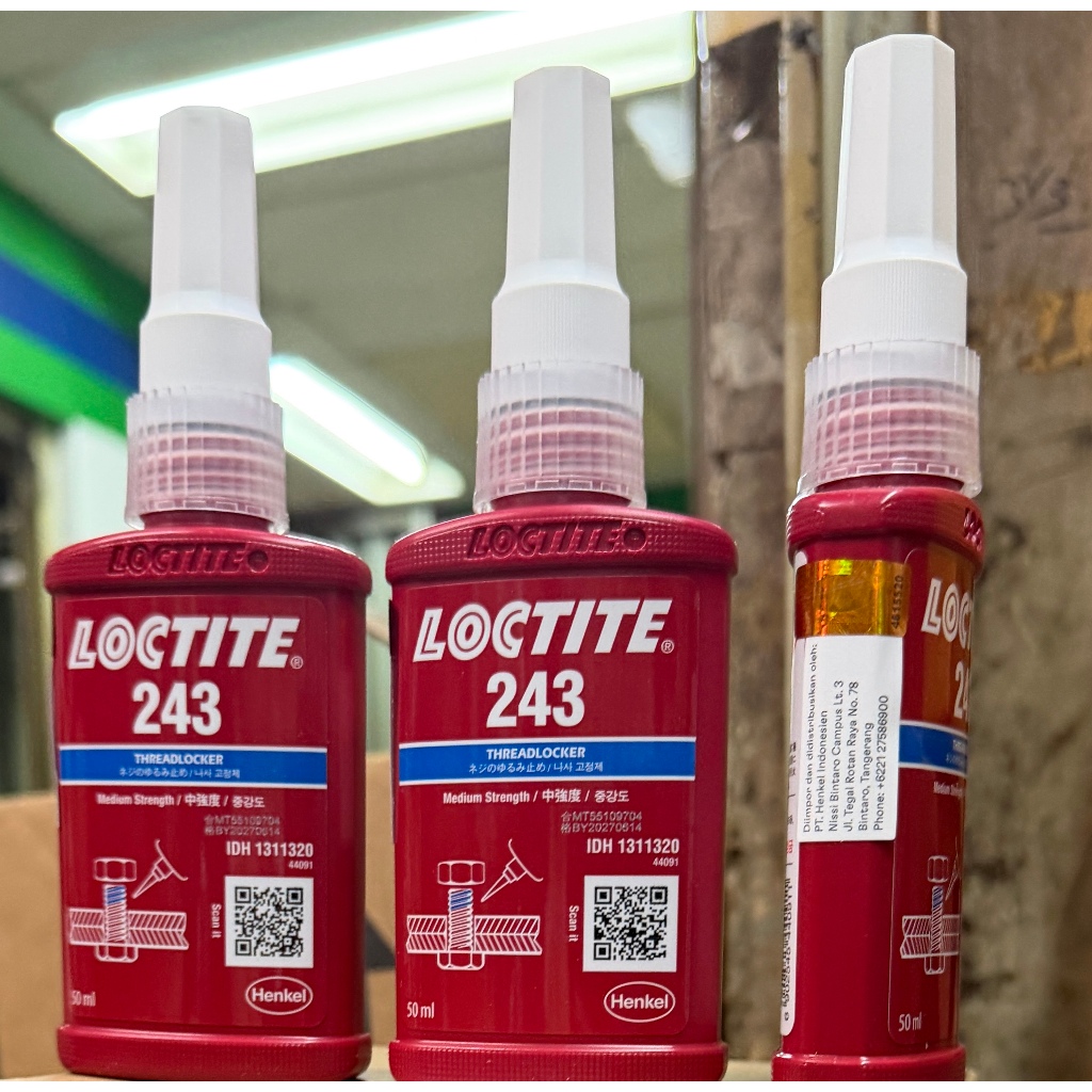 Loctite 243 Threadlocker - 50ml