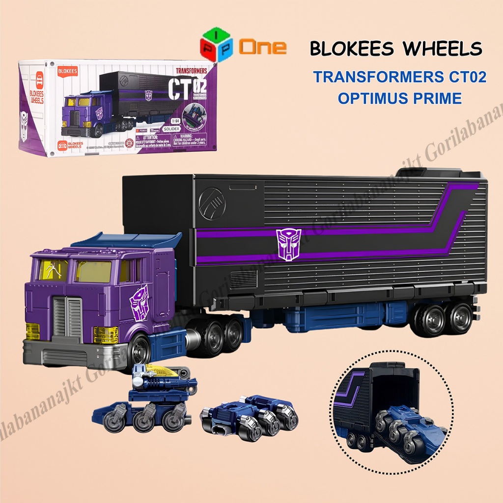 Blokees Wheels Trailer transformers CT02 Optimus Prime (SG Optimus Prime Only) 75611
