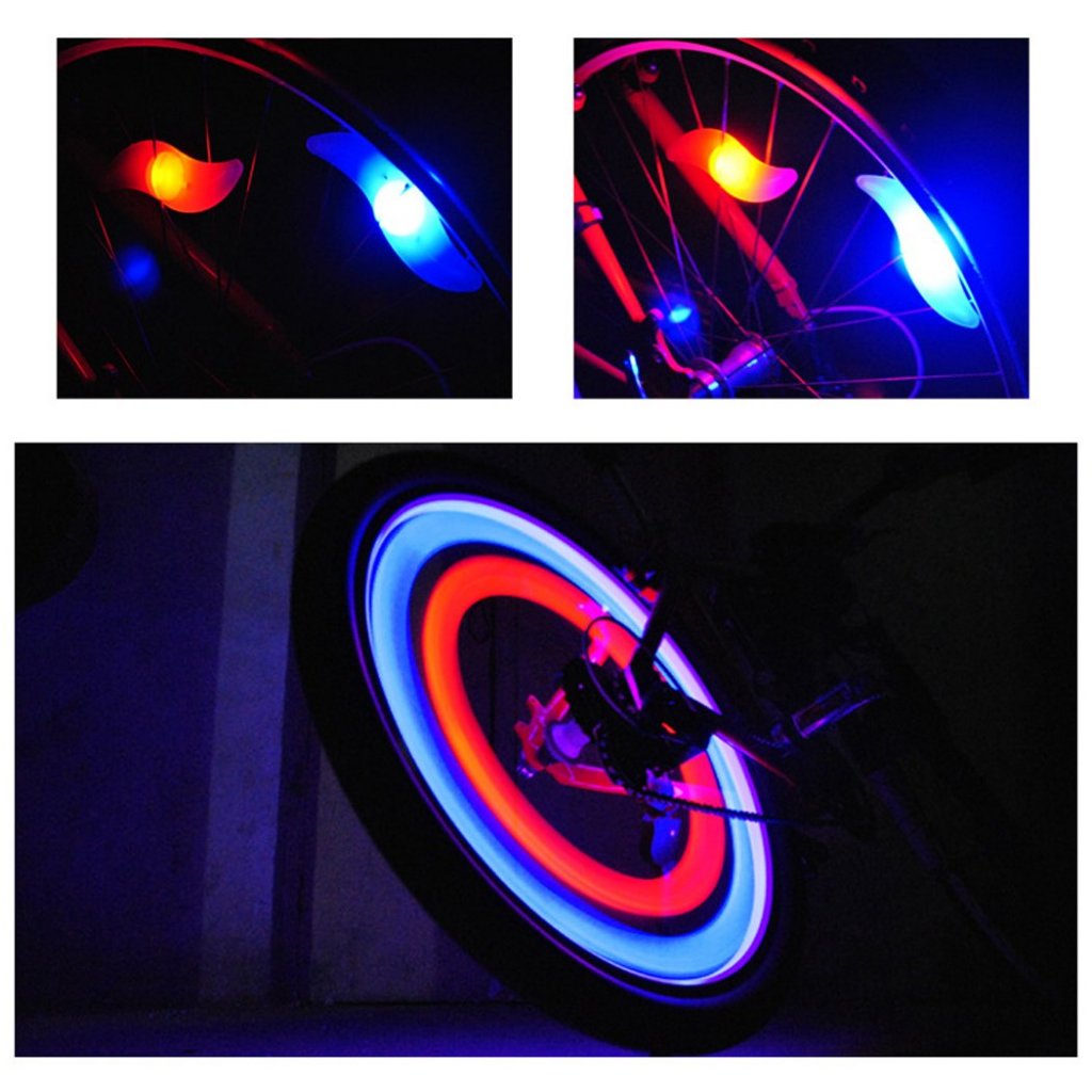 Lampu Velg Ban Sepeda LED Bicycle Wheel Light Waterproof 1PCS - DC-889