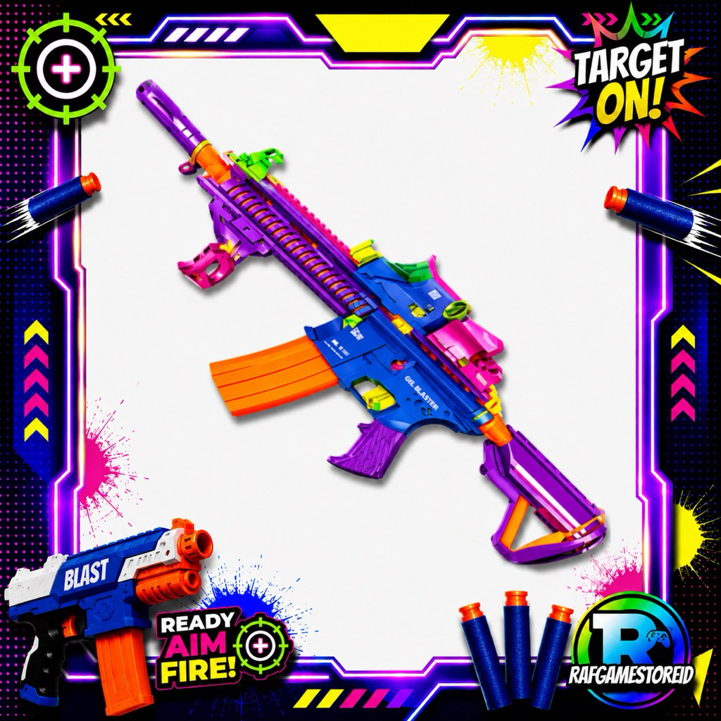 WEIHUI Mainan Anak Water Gel Blaster HK416D HK 416D Tembakan Water Jelly Toys