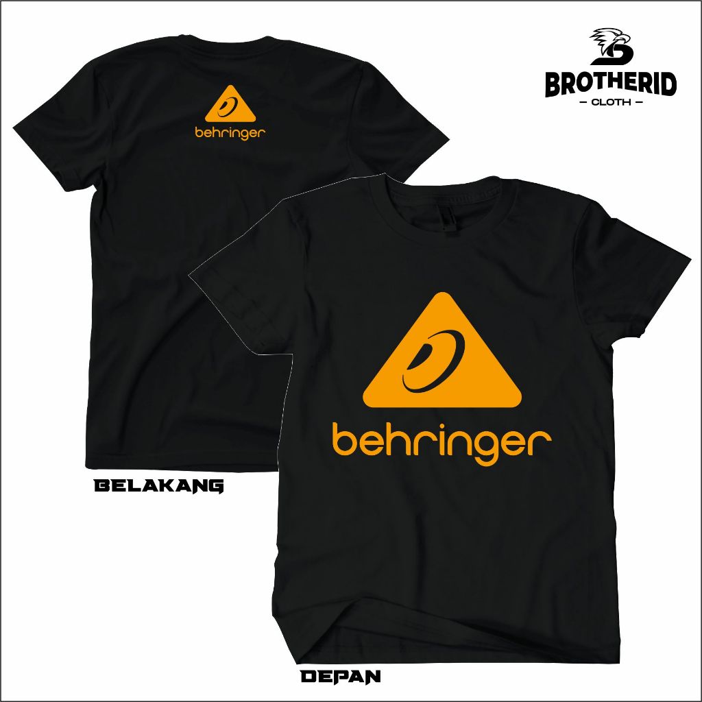 Kaos Behringer Mixer Audio Baju Operator Sound System Original