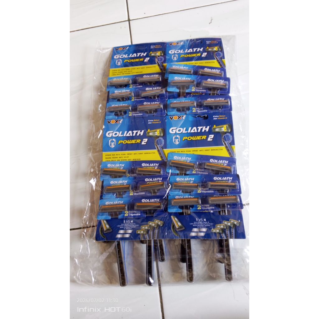 Cukuran Goliath Power 2 / Cukuran multifungsi 2pisau tajam