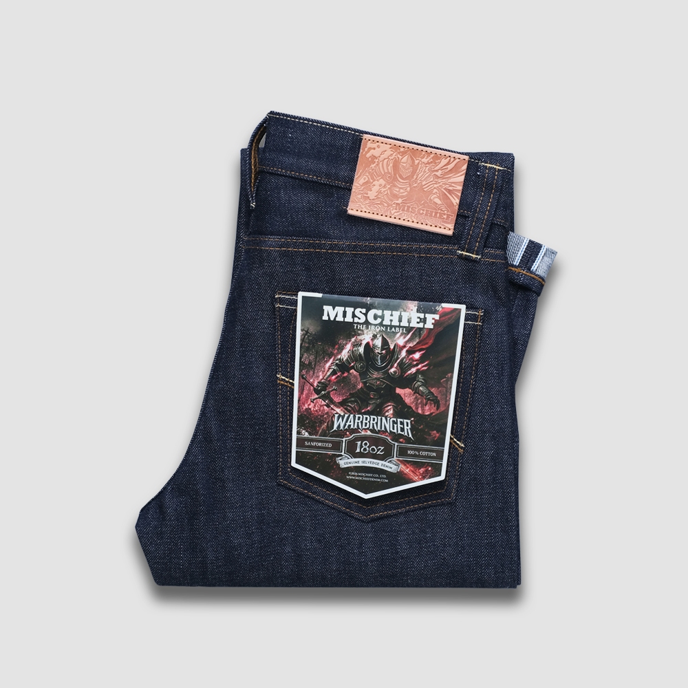 Mischief Denim - IL ST WARBRINGER - 001 18oz - The Iron Label Selvedge Denim