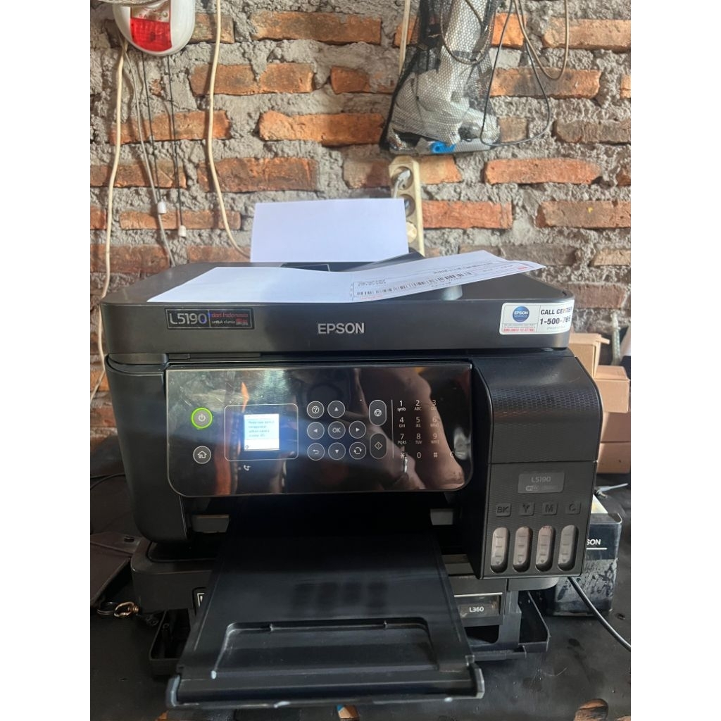 printer epson l5190 second