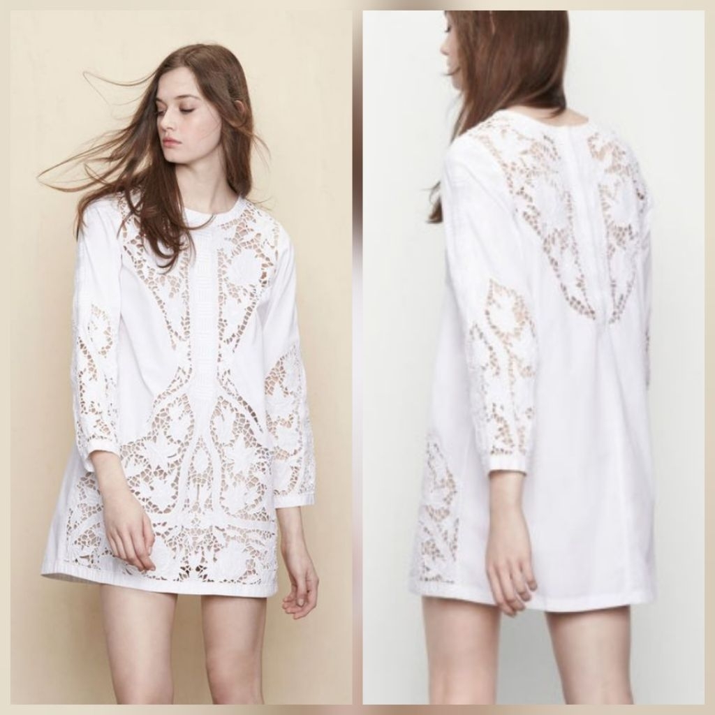 MAJE dress bordir
