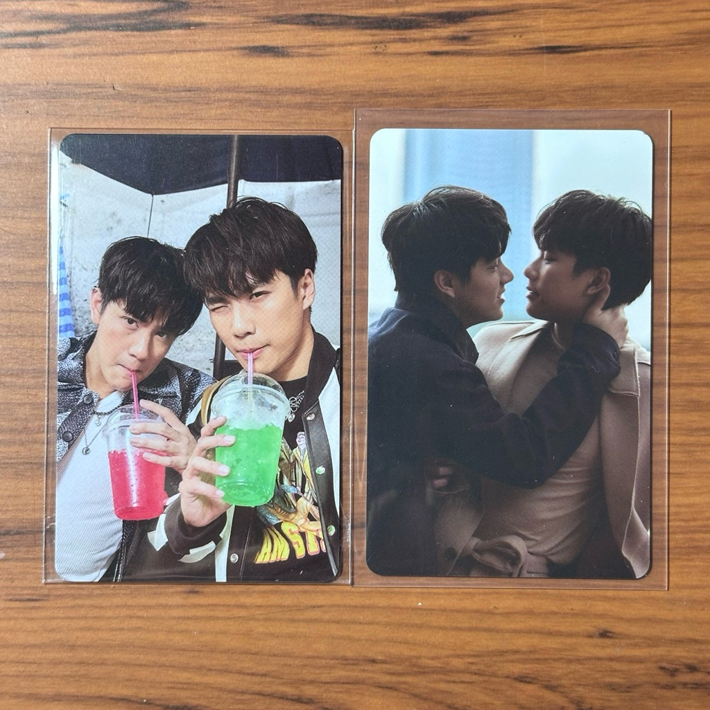 wts jual pc photocard ohmnanon pop ice set boxset onverse ohm pawat nanon korapat official