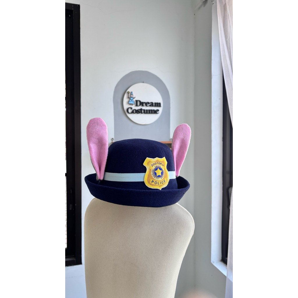 TOPI ZOOTOPIA OFFICER JUDY HOOPS