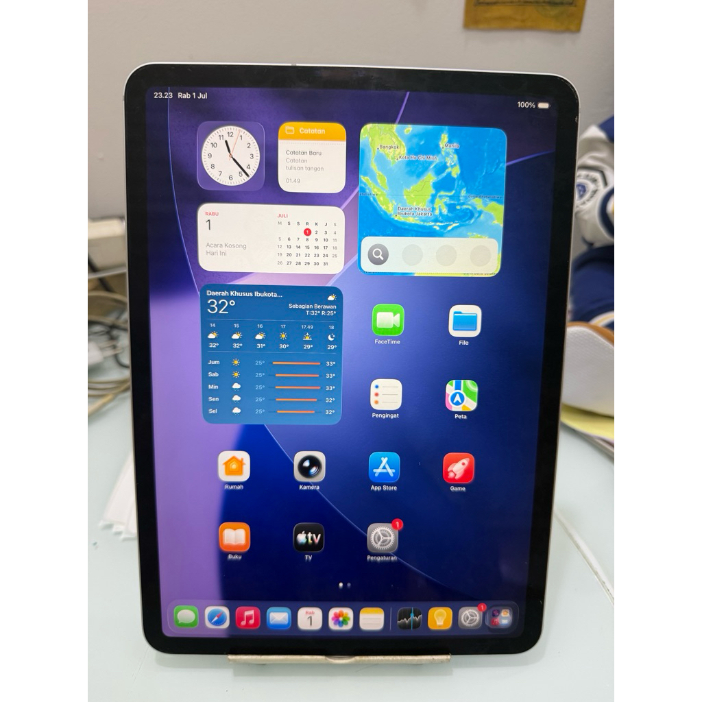 IPAD PRO 2018 11inch 256GB Wifi-Cell 4G LTE– Kondisi Mulus