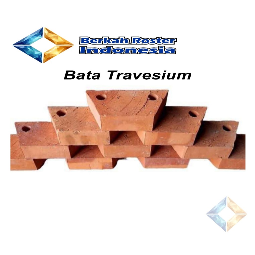 BATA EXPOSED MERAH/BATA EXPOSE TRAVESIUM BAKAR