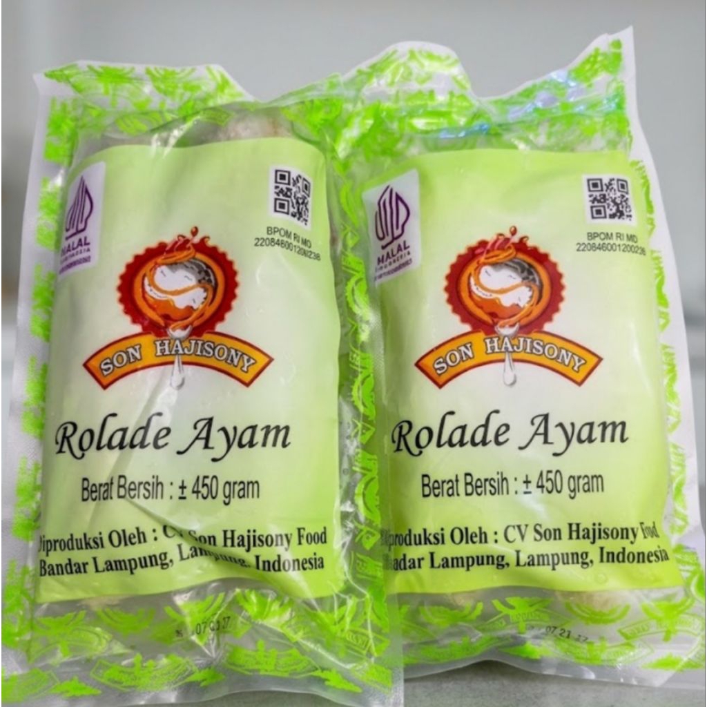 Rolade Ayam Bakso Sony Son Haji Sony Lampung TERMURAH