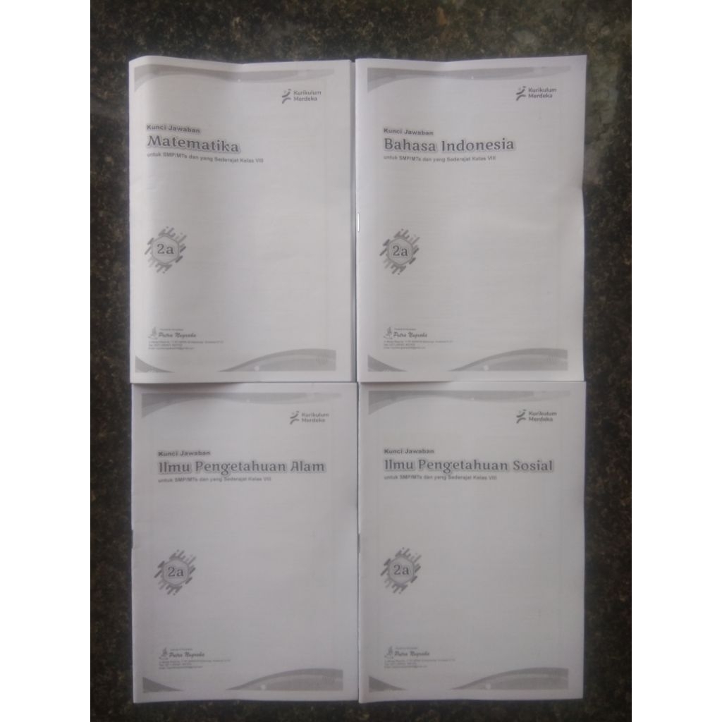 Kunci Lks ZAMRUD SMP Kls 8 Semester 1 2026/2027