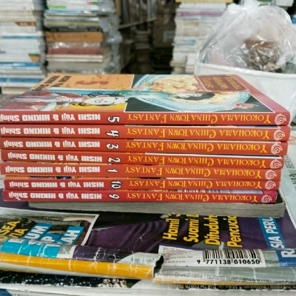 komik Yokohama China town fantasy
